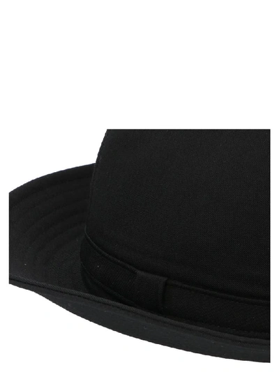 Shop Yohji Yamamoto Wide Brim Hat In Black