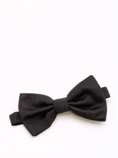 Shop Dolce & Gabbana Classic Bow Tie In Black