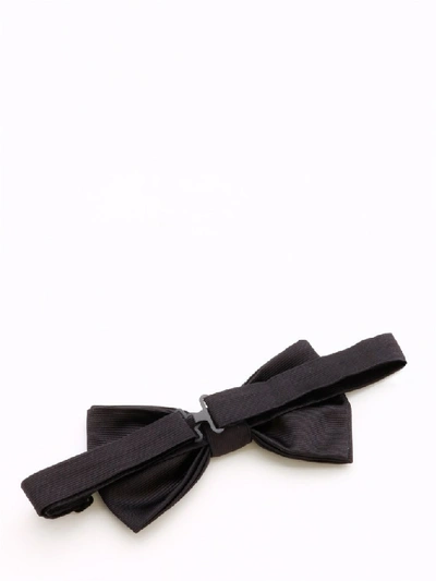 Shop Dolce & Gabbana Classic Bow Tie In Black