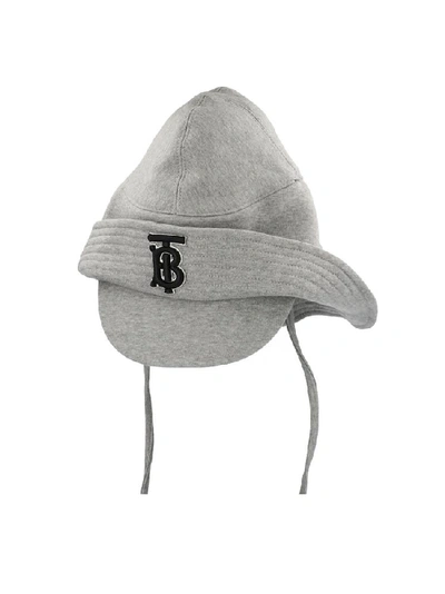 Shop Burberry Monogram Motif Rain Hat In Grey