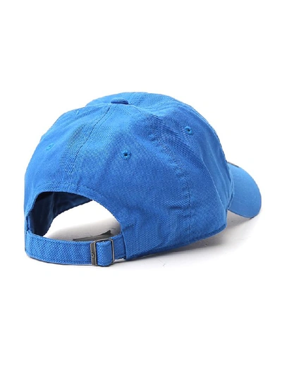 Shop Nike Logo Baseball Cap In Blue