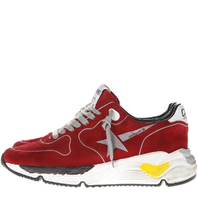 Shop Golden Goose Deluxe Brand Running Sole Sneakers In Red