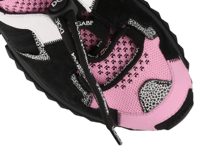 Shop Dolce & Gabbana Sorrento Trekking Sneakers In Pink