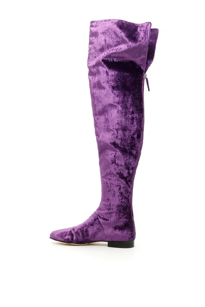 Shop Alberta Ferretti Over In Purple