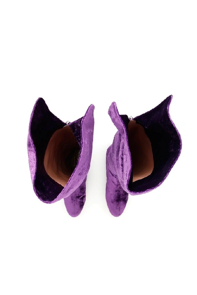 Shop Alberta Ferretti Over In Purple