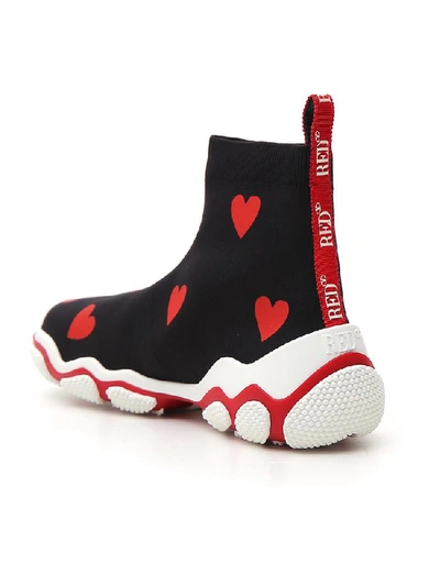 Shop Red Valentino Glam Run Sock Sneakers In Multi