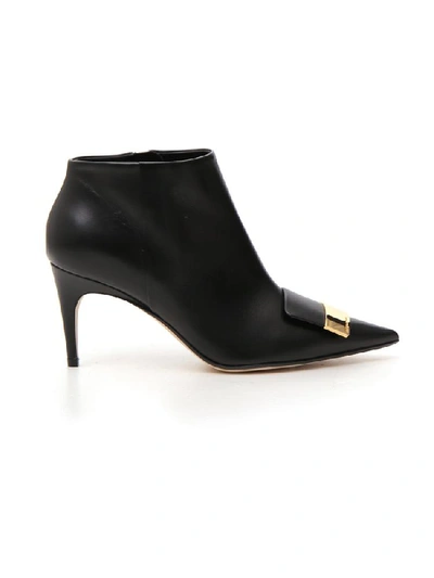 Shop Sergio Rossi Heeled Ankle Boots In Black