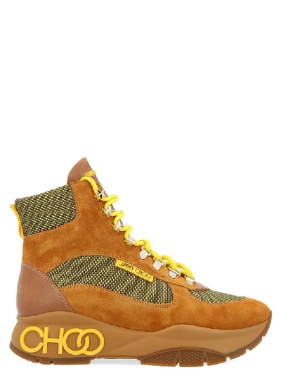 Shop Jimmy Choo Inca Trekking Hiking Boots In Multi