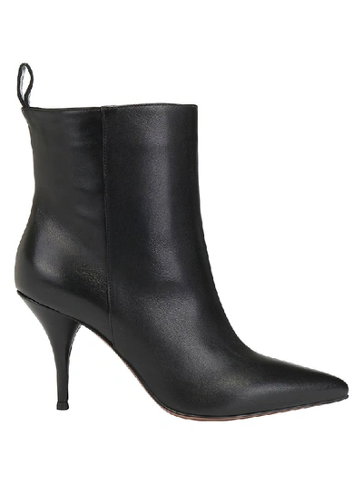 Shop L'autre Chose Stiletto Heeled Ankle Boots In Black