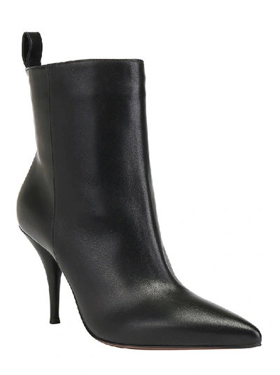 Shop L'autre Chose Stiletto Heeled Ankle Boots In Black