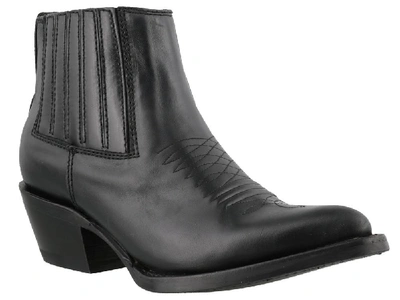 Shop Ash Pepper Ankle Boots In Black