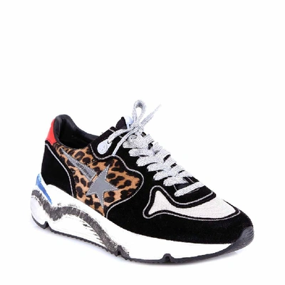 Shop Golden Goose Deluxe Brand Contrasting Panelled Sneakers In Multi