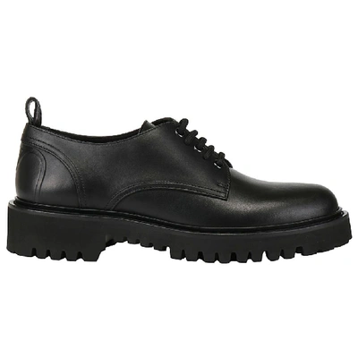 Shop Valentino Garavani Vlogo Derby Shoes In Black