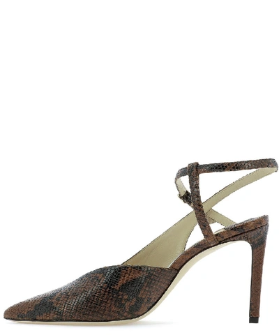 Shop Jimmy Choo Sakeya 85 Slingback Pumps In Multi