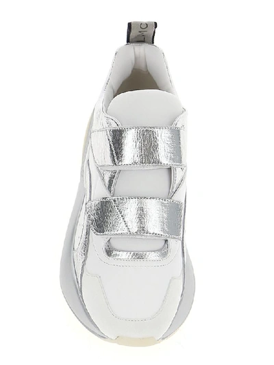 Shop Stella Mccartney Eclypse Logo Velcro Strap Sneakers In Multi