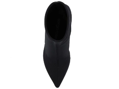 Shop Sergio Rossi Sr Milano Ankle Boots In Black