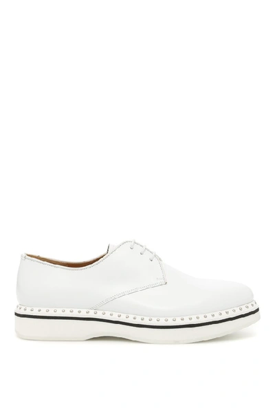 Shop Church's Tammi Studded Derby Shoes In White