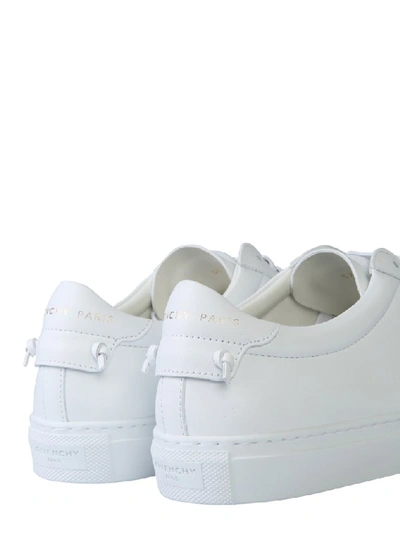 Shop Givenchy Logo Lace Detail Low Top Sneakers In White