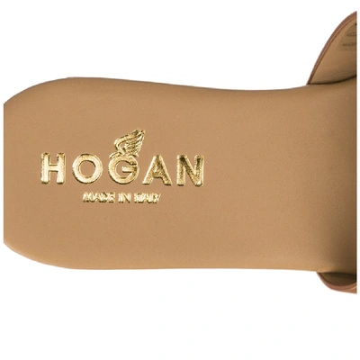Shop Hogan Valencia Sandals In Brown