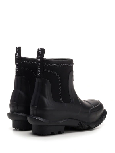 Shop Stella Mccartney X Hunter Ankle Rainboots In Black