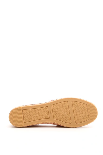 Shop Tory Burch Ines Logo Espadrilles In Pink