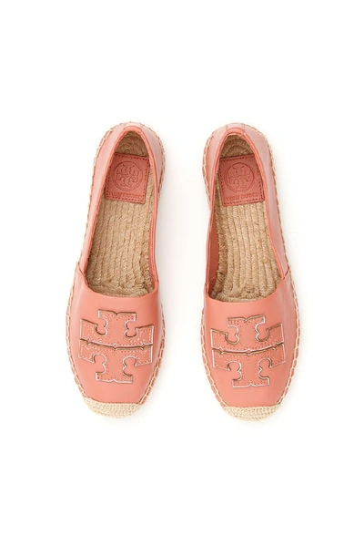 Shop Tory Burch Ines Logo Espadrilles In Pink