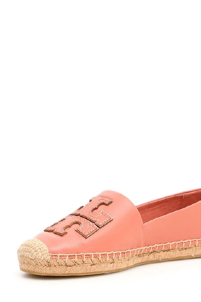 Shop Tory Burch Ines Logo Espadrilles In Pink