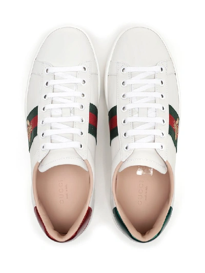 Shop Gucci Ace Platform Sneakers In Multi