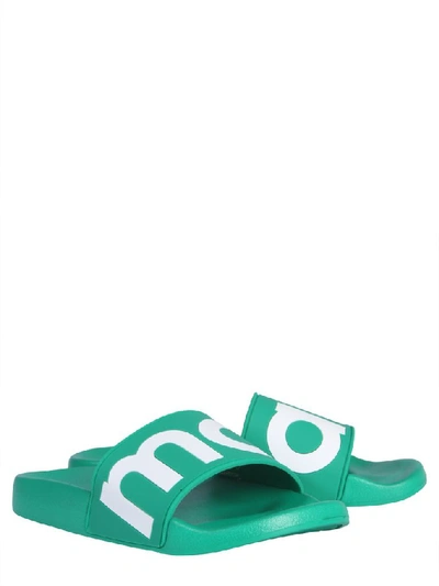 Shop Isabel Marant Howee Slides In Green