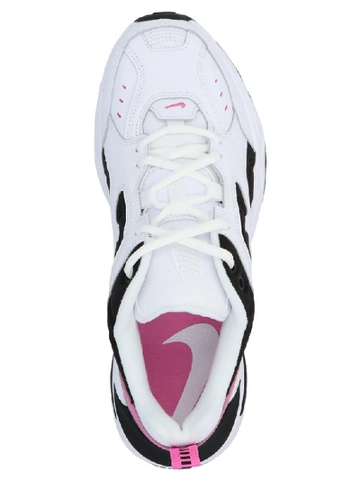 Nike M2k Tekno Leather And Mesh Sneakers In White | ModeSens