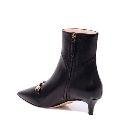 Shop Gucci Zumi Ankle Boots In Black