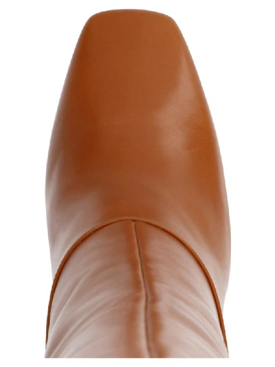 Shop Jimmy Choo Mahesa 100 Knee High Boots In Brown