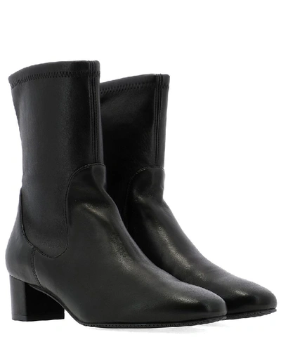 Shop Stuart Weitzman Ernestine Ankle Boots In Black