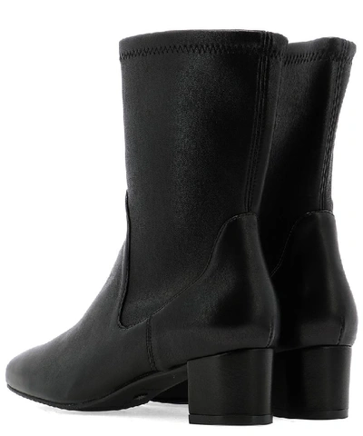 Shop Stuart Weitzman Ernestine Ankle Boots In Black