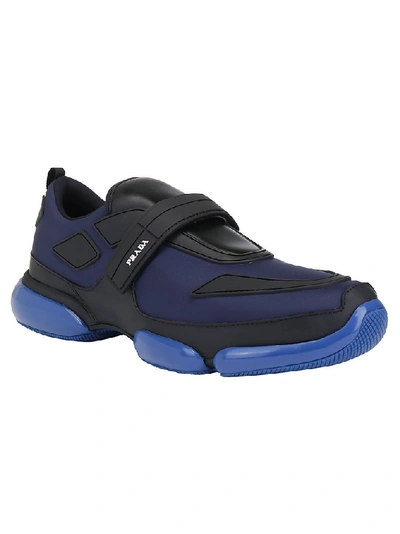 Shop Prada Cloudbust Low Top Sneaker In Blue