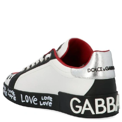 Shop Dolce & Gabbana Portofino Sneakers In Multi