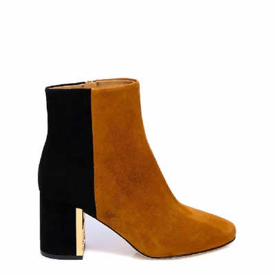 Shop Tory Burch Bicolour Ankle Boots In Multi
