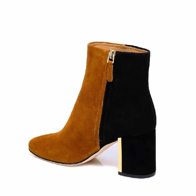 Shop Tory Burch Bicolour Ankle Boots In Multi