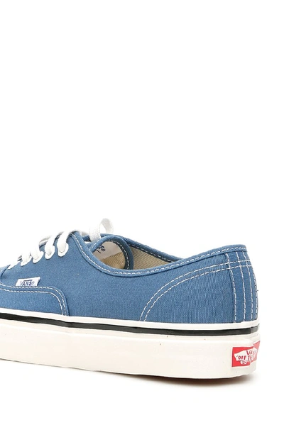 Shop Vans Authentic 44 Dx Lace Up Sneakers In Blue