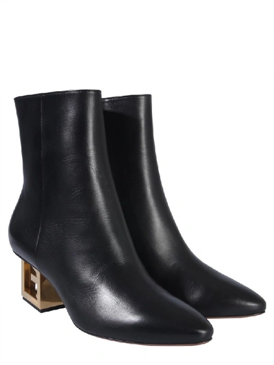 Shop Givenchy G-heel Ankle Boots In Black