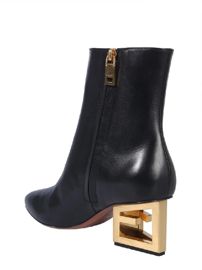 Shop Givenchy G-heel Ankle Boots In Black