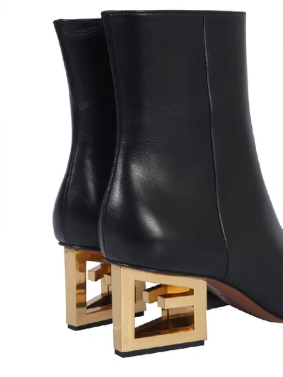 Shop Givenchy G-heel Ankle Boots In Black