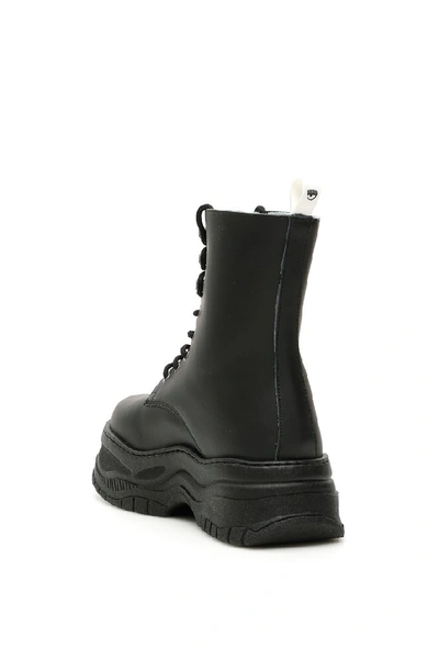 Shop Chiara Ferragni Army Boots In Black
