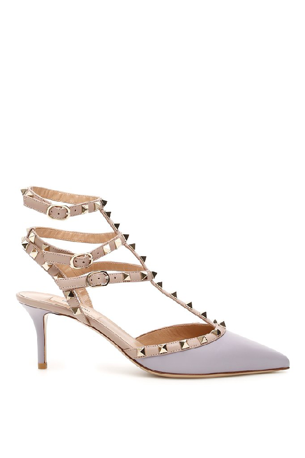 mauve valentino rockstud
