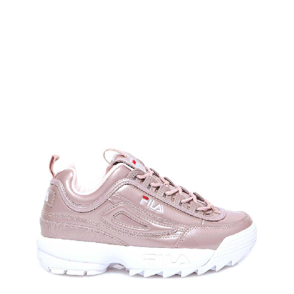 fila metallic silver