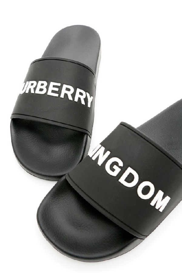burberry furley slides