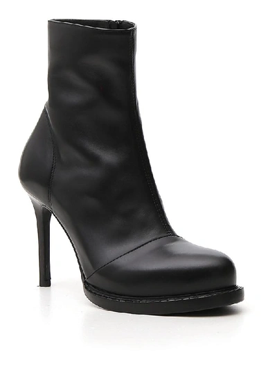 Shop Ann Demeulemeester Heeled Ankle Boots In Black