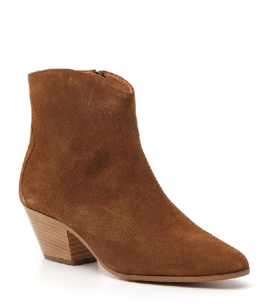 Shop Isabel Marant Étoile Ankle Boots In Brown