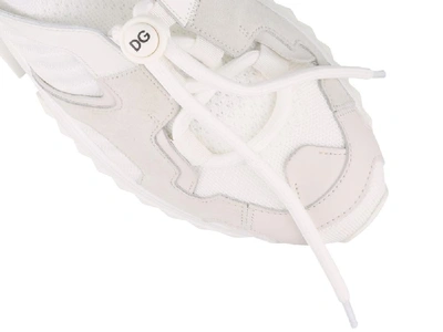 Shop Dolce & Gabbana Sorrento Chunky Trekking Sneakers In White