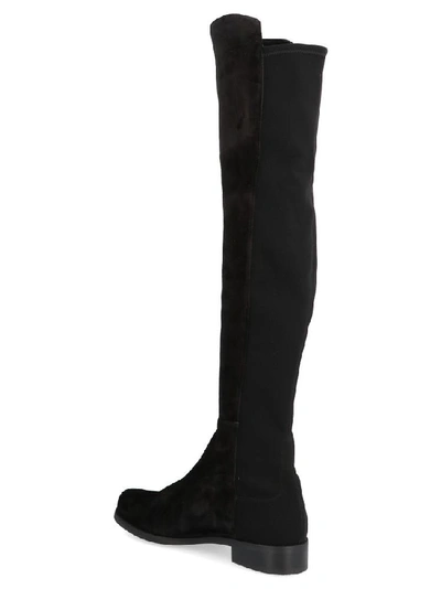 Shop Stuart Weitzman 5050 Knee Length Boots In Black